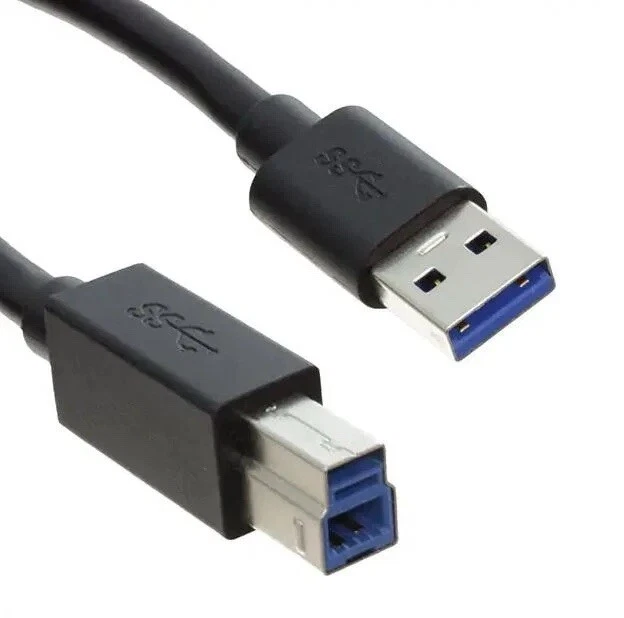 HP 1m USB-A to USB-B 3.0 high speed data cable for monitor USB hub, Printer, etc - Image 1 of 1