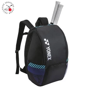 Yonex Tennis Bag Backpack Shoe Pocket For 2 Rackets Black / Silver 2024 Model - Picture 1 of 5