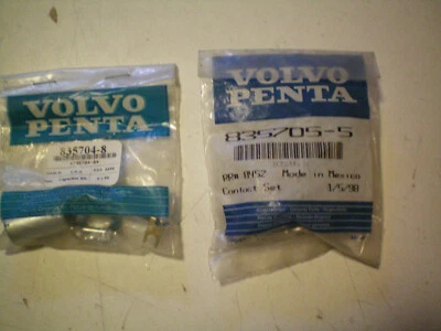 VOLVO PENTA #835704 CAPACITOR AND #835705  CONTACT SET, FREE FREIGHT - Image 1 of 4