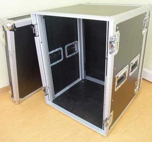 14 HE 19" RODINGER PA Verstärkerrack Endstufenrack Amprack 47 cm tief Rack Case - Picture 1 of 10