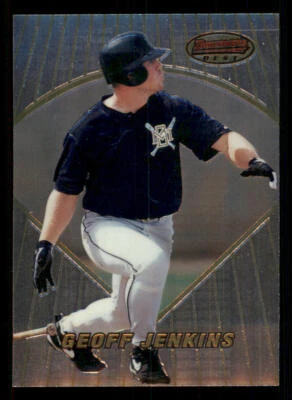 1996 Bowman's Best #136 Geoff Jenkins RC - Image 1 of 2