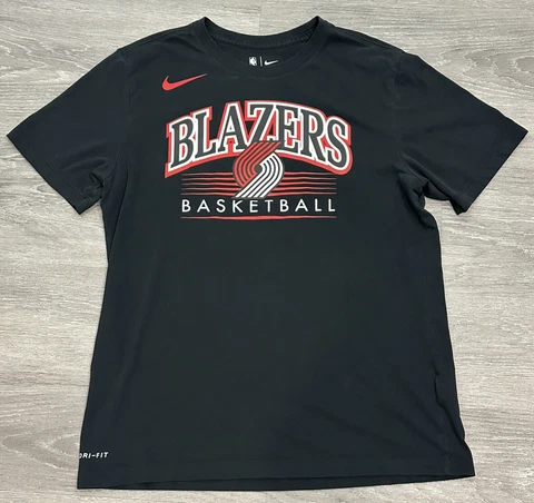 Men’s Nike Dri-Fit Portland Trail Blazers NBA Authentic Collection Shirt Medium Cover