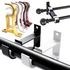 Fixing Clip Curtain Rod Bracket Thicken Rod Support Clamp New Hanger Hook