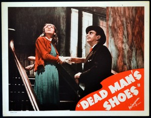 DEAD MAN’S SHOES 1940 Leslie Banks, Joan Marion LOBBY CARD