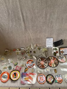 Very Nice Mixed Lot Home Depot Safety Pins Badges Collectables Shelf 7 - Picture 1 of 8
