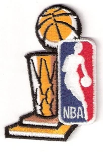 2002 NBA Finals Trophäe Aufnäher Trikot Logo Neu Trikot Netze V.S. Los Angeles Lakers - Bild 1 von 1