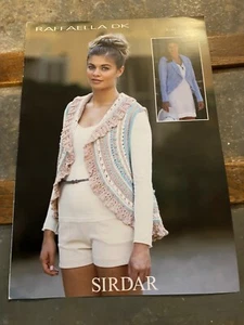 New Sirdar Lady's Waistcoat & Jacket Knitting Pattern Raffaella DK 9564 - Picture 1 of 1