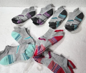 Kids 8-Pairs Low Cut Assorted Socks 6-Inch, Gray/Multicolor - Picture 1 of 5