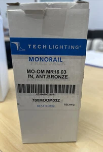 TECH LIGHTING MO-OM MR16 03 3IN ANT, BRONZE (700MOOM03Z) - Picture 1 of 8
