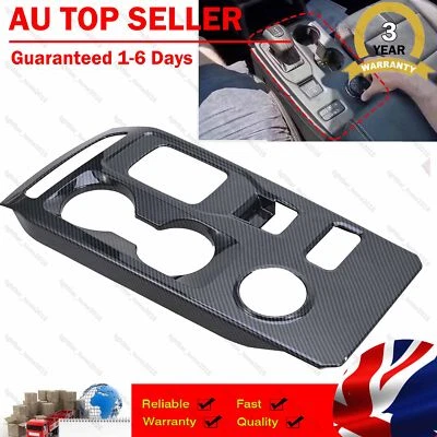For 2022 2023 2024 Ford Ranger Carbon Car Gear Shift Panel Console Protector NEW - image 1 of 4