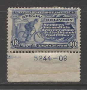 United States 1902 10 cents Special Delivery issue E 6 mint* $ 225.00 - Picture 1 of 1