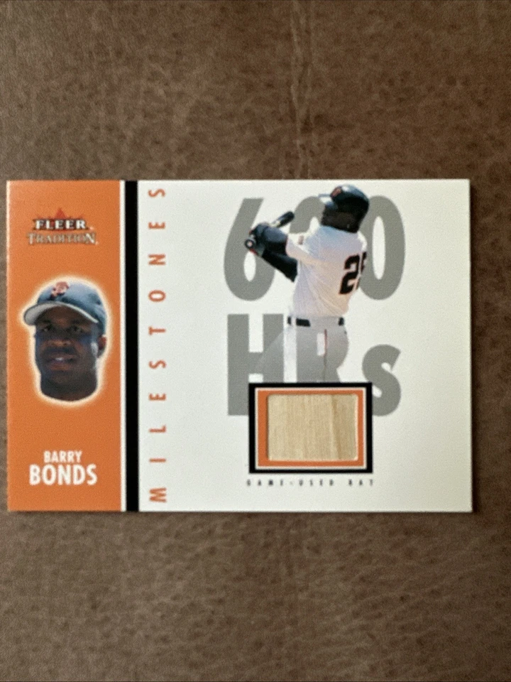 2003 Fleer Tradition - Milestones Barry Bonds Game Used Bat - Image 1 of 4