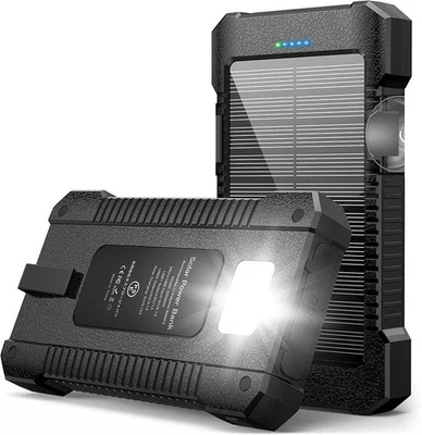 Cargador portátil USB Super 300000 mAh 2025 banco de energía solar para teléfono celular regalo Foto 1 de 4