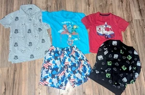 Boys/Youth Size 7/Clothing Lot/5 Total Items/Pre-owned/ See Photos - Picture 1 of 5