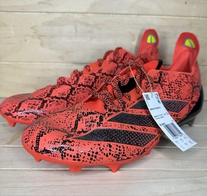 adidas Mens 11 ADIZERO ELECTRIC II Exotic Speed Football Cleats Red IE3895 - Picture 1 of 12