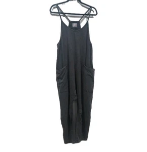 NWT Free People Movement Womens Hot Shot Jumpsuit Size S Charcoal Oversize Layer - Picture 1 of 9