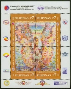 Philippinen #3253 Zivilluftfahrt Souv. Bogen (postfrisch, unschlagbar) - Bild 1 von 1