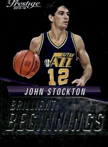 2015-16 Panini Prestige #33 John Stockton Brilliant Beginnings - Bild 1 von 2