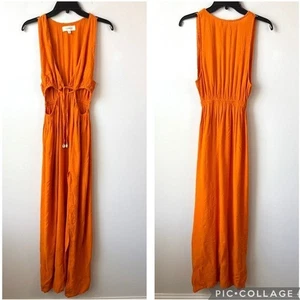 L*Space Donna Cover Up Dress Mandarin Orange S - Picture 1 of 8