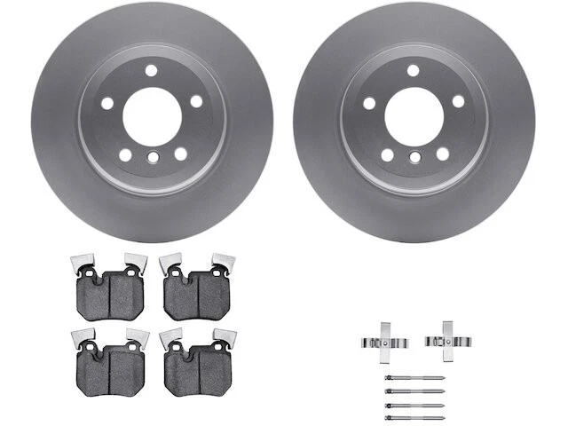 Комплект заднего тормоза и ротора для 08–13 BMW 135i 135is DC52X3 - Изображение 1 из 1
