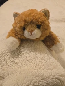 Ty Classic Al E. Kat orange Ginger Tabby Cat 1987 plush kitten lovey 14" *No bow - Picture 1 of 6