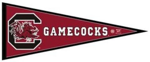 Gamecocks Pennant & Sleeve College SEC Full Size USA Cover
