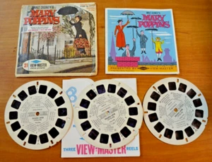 GAF VIEW-MASTER DISNEY MARY POPPINS 3 REELS SET B376 - Picture 1 of 2