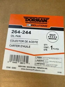 Dorman 264-244 Engine Oil Pan fits Dodge, Mitsubishi and Ram models - Picture 1 of 2