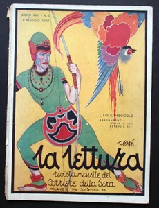 tutta la rivista mensile LA LETTURA 1 MAGGIO 1922 - Foto 1 di 3