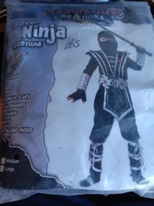 Disfraz de Ninja Plateado Spooktacular Creations Niños (S) Nuevo en Paquete Envío Gratis  - Imagen 1 de 1