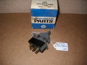 NOS Mopar 1969-1973 Fury Polara Monaco Chrysler 2 Speed Wiper Switch Nice - Bild 1 von 1