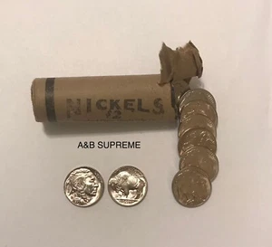 (1) Indian Head Buffalo Nickel From OBW Roll Estate CHOICE-GEM Bu Uncirculated - Picture 1 of 8