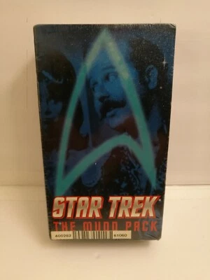 1996 Star Trek - The Next Generation - 2 VHS Tapes - The Mudd Pack Sealed - Image 1 of 3
