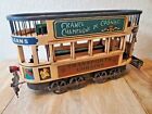 Vintage Large French Double Decker Street Trolley Wood & Metal Superb Condition 
