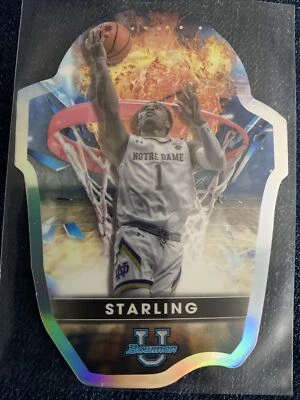 2022-23 Bowman University Best JJ Starling Buckets BB-14 Chrome Refractor ND 🔥 - Image 1 of 2