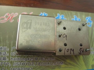 10PCS Old CTI OSC5A2B02 10MHZ Voltage Constant Temperature Crystal Vibration 5V - Bild 1 von 2