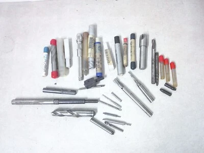 Lot of Metal Lathe Metal Working Tool Bits Cutters Reamers HSS Assortment - Image 1 of 4