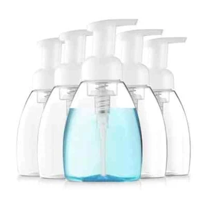 DAILY SPRAYER Liquid Soap Dispenser Pump Lotion Refillable Empty Bottles 5-PACK - Picture 1 of 6