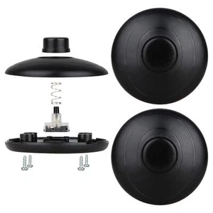 3Pcs Floor Lamp Foot Switch, Black Foot Pedal Switch, Round Floor Lamps Foot ... - Picture 1 of 9