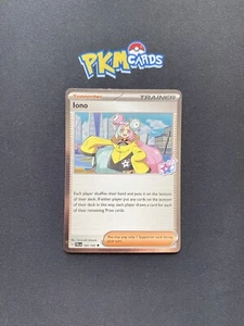 Pokémon TCG Iono 185/193 Cosmo Promo Premium Tournament Collection Stamped NM. - Picture 1 of 3