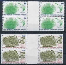 [PRO363] TAAF 1987 Flora good set in blocks of 4 stamps very fine MNH