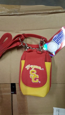 USC Trojans Southern Cal Purse Plus Touch Phone  ID Wallet Charm 14 Gift Compact Cover