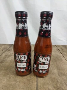 2er Pack Taco Bell Diablo Saucenflasche 7,5 oz Flaschen - Bild 1 von 1