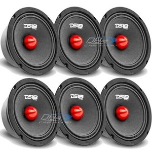 6x 6.5" Midrange Bullet Speakers - DS18 PRO-GM6B 140W Rms 8-ohm Loudspeakers - Picture 1 of 5