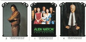Alien Nation TV Series Factory Trading Card Set of 60 NEAR MINT 1990 F.T.C.C.