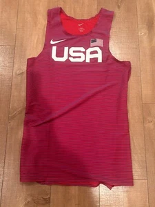 Nike Pro Elite Olympic Team Made In USA Track Field Singlet - Picture 1 of 5