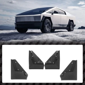 Fits for Tesla Cybertruck 2024 2025 Mud flaps Mudguards Fenders Splash Guards - Picture 1 of 5