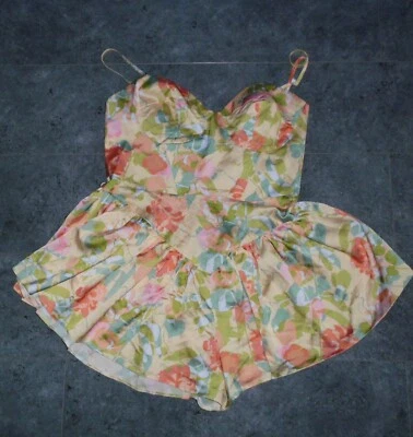 Jumpsuit  asos, Gr. 38 ,gelb-grün-orange, Neu mit Etikett - Bild 1 von 4