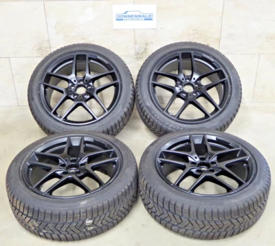 Original Mercedes 19" GLA 45 AMG X156 Winter Räder RDKS SCHWARZ DOT2019 Y887 - Bild 1 von 4