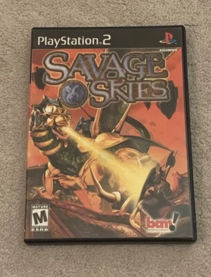 Savage Skies (Sony PlayStation 2, 2002) CIB *Tested, Working* Black Label - Image 1 of 4